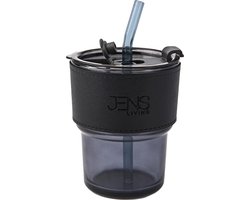 JENS Living Glazen Reisbeker Zwart