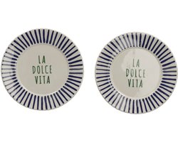 JENS Living La Dolce Vita Bordjes Blauw /2