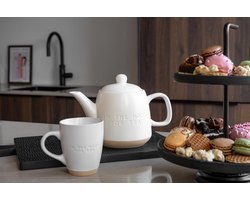 JENS Living MOOD FOR TEA Theepot - 24 x 13 x 16,5 cm - 1L - Wit