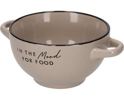 JENS Living Retro Soepkom Taupe