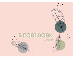 Jep-Kids Mellow Roze van Baby naar Kleuter Groeiboek 190819