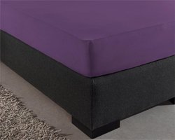 Jersey Sloplaken - 96% Katoen - 4% Elasthan - Plooivrij - 19 Kleuren - 4 Maten - Voor Elk Bed - Antiallergeisch - Makkelijk Te Reinigen - Voor Jaarrond Gebruik - Voor Waterbed