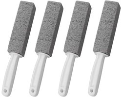 Jespro Puimsteen voor wc - 4 Stuks - WC-borstel Set - Puimsteen voor schoonmaak - Schoonmaak Toilet - Toiletborstel - Scouring stone - Cleaningblock Cleaning block - Urinesteen verwijderaar voor urinoir - WC borstel Puimsteen - Ontkalken - schuurblo