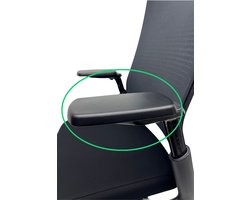 Jetchair - Armleuning Armpad geschikt voor Ahrend 2020 - Armleuningen - Geschikt voor bureaustoel Ahrend 2020 - Opdek - Nieuw - 1 Stuk
