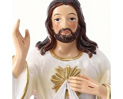 Jezus beeldjes | Klassieke 3D Heilige Sculptuur Decoratie - Christelijke Jezus beeldjes,Voor Vakantie en Verjaardag Feest en Kantoor Woonkamer Slaapkamer Kamer Kamer Plank Dormitorium