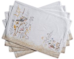 JGS ® Charmante Bloemenprint Katoenen Tafelset voor Elke Gelegenheid