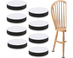 JGS ® Furniture Verhogers Zelfklevend voor Meubels, Set van 8, Ronde Vilten Verhogers voor Diverse Meubels