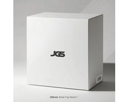 JGS ® Mousseline decostof, in offwhite (48 cm x 5 m), 66 g/m², zeer dunne tafelloper, delicate tafeldecoratie voor verjaardagen en bruiloften, tafelband als kleurrijke decoratie voor speciale