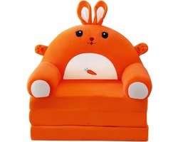 JGS Premium - Kinderbankhoes voor jongens en meisjes - Zacht en uitvouwbaar - Schattige designs voor speelkamer - Omvormbare bank naar ligstoel - Voor kinderstoelen - Slaapkamermeubilair op fleuren - 2-in-1 oplossing