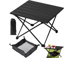 JGS Premium - Lichtgewicht Opvouwbare Campingtafel van Aluminium - Geschikt voor Outdoor Picknick Koken Strand Wandelen Vissen - Makkelijk Draagbaar