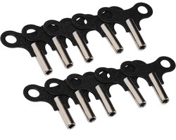 JGS Premium - Mechanische Tafelklok Sleutel Bel Wind Professioneel Handig voor Oude Mechanische Tafelklok - Opwind Sleutel voor Horlogemakers