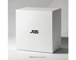 JGS Premium - Mini Friteuse Pan Tempura Koekenpan | Japanse Stijl | Thermometer | Roestvrijstaal | Huisbare Koekenpan | Cold Touch-handgreep | Gasfornuis | Inductiekookplaat | Klein Formaat 20cm