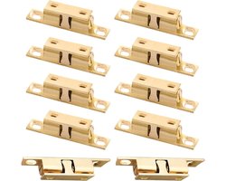 JGS Premium - Voor de titel: Set van 10 Dubbele Kogelsnappers - Verstelbare Deursnappers voor Kasten en Meubels