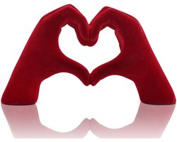 JGS ® Unieke Handvormige Hart Sculptuur voor Huisdecoratie en Cadeaus