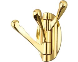 JHubers Goods - Enkele haak met draaibare kapstok en opvouwbare arm voor slaapkamer, badkamer, kast