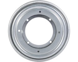 JHubers Goods - Heavy Duty Lazy Susan Draaitafellagers voor Eettafel en Krukstoel - Draaibare Hardware in Zilver, Diameter 9 inch