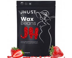 JHust® Wax Beans 1KG Stawberry - Wax Bonen - Wax Parels - Wax Korrels - Waxparels - Harskorrels - Hars korrels - Wax ontharen - Wax Pearls - wax parels ontharing - Hars bonen - Hard Wax Beans - Wax - Wax Parels - Kerstcadeau voor vrouwen