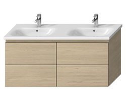 Jika Mio-N - Kast onder dubbele wastafel 130, 127x59x45 cm, es H40J7184013421