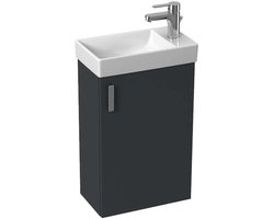 Jika Petit - Kast met fontein 41x66x23 cm, grijs H45J5111753011