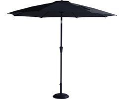 Jill Stokparasol 270 cm rond moss green zonwering Hartman