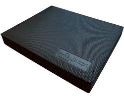 Jim24 Balanskussen - Balance Pad - Oefenkussen - Volwassenen en Kinderen - Balanstrainer - Twisttrainer - Balans Wiebel bord - Balansplank - Yoga - Pilates - Fitness Balance Board - Zwart