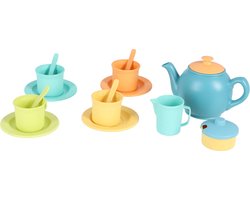 Jipy Bio Theeset Speelgoed - 15-delig theeservies van bioplastic - 3+ jaar