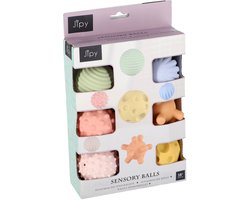 Jipy Bioplastic Speel- En Leer Ballen 6 Stuks