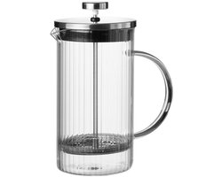 Jive French Press Koffiezetapparaat – 1 Liter – Glazen Cafetière – Voor Slow Coffee – Inclusief Cadeauverpakking