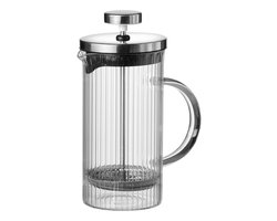 Jive French Press Koffiezetapparaat – 350 ml – Glazen Cafetière – Voor Slow Coffee & Melkschuim – Inclusief Cadeauverpakking