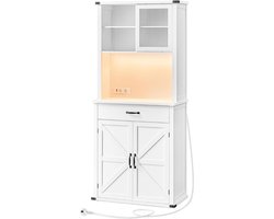 JMZR® Opbergkasten met Deuren - Dressoir Kasten Binnen - Boekenkast