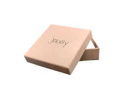 Joboly Sieradendoosje Ketting - Roze - 2 Stuks - 65 x 65 x 25 mm