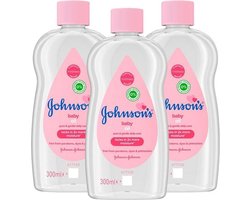 Johnson's  Baby Olie  3 x  Normaal 300ml- Voordeelverpakking