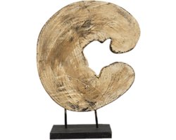 JoJo Living Woonaccessoires - Ornamenten - Suarhouten ornament Circle - Handgemaakt