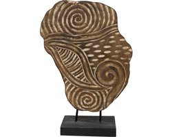 JoJo Living Woonaccessoires - Ornamenten - Teakhouten ornament Bangli - Handgemaakt