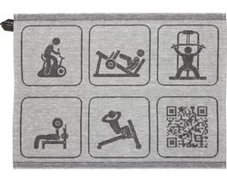 Jokipiin - Linnen sport / Gym handdoekje - 45 bij 60 cm