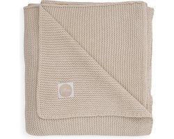 Jollein Baby Deken Ledikant 100x150cm - Basic Knit - Nougat