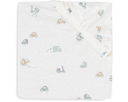 Jollein Baby - Hoeslaken Jersey 60x120cm - Ledikant Babybed - Zacht Katoen - On The Go
