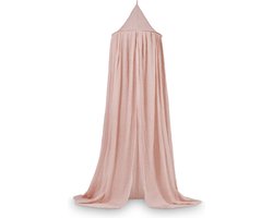 Jollein - Baby Klamboe Vintage (Pale Pink) - Katoen - Polyester - Baby Sluier, Bed Hemeltje - 245cm