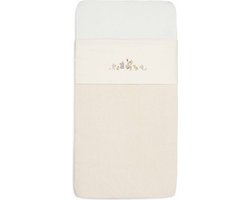 Jollein - Baby Laken Wieg - 75x100cm - Babybed - Katoen - Riverside