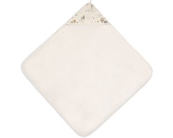 Jollein Badcape Baby - 100% Badstof Katoen - 75x75 cm - Tiny Park