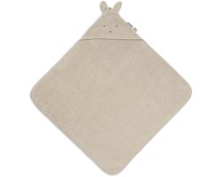 Jollein Badcape Baby - Jersey / Badstof - 75x75 cm - Miffy Warm - Sand
