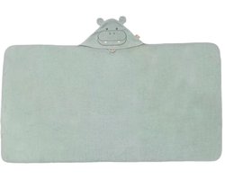 Jollein Badcape Badstof 70x130cm Hippo Happy