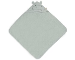 Jollein Badcape Badstof 75x75cm Hippo Happy