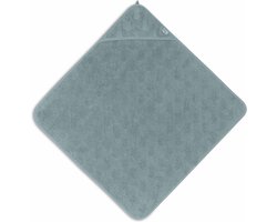 Jollein Badcape Badstof 75x75cm Miffy Jacquard Sea Green