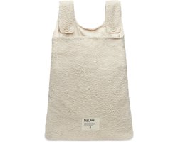 Jollein - Boxzak (Boucle - Naturel) - Boxopbergzak, Opbergzak, Speelgoedzak