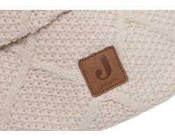 Jollein - Commodemandje - Commode Mandje voor Babykamer- 14x18cm - Opbermand - Check Knit Oatmeal