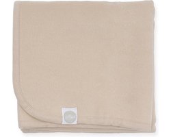 Jollein - Deken Wieg 75x100cm - Wiegdeken, Wiegdekentje, Dekentje Baby - Nougat
