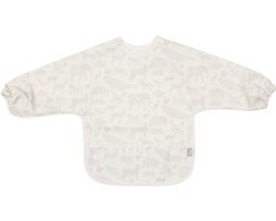 Jollein Slab Waterproof met Mouw Animals Nougat