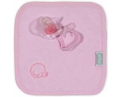 Jollein Speendoekje 20x20cm - Lichtroze