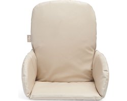 Jollein - Stoelverkleiner (Nougat) - Polyester - Stoelverkleiner Voor Kinderstoel, Baby - 27x34cm